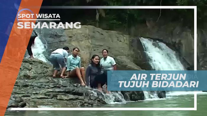 Menikmati Panorama Keindahan Air Terjun Tujuh Bidadari Semarang