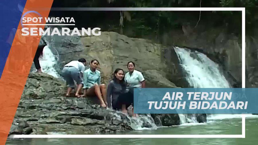 Menikmati Panorama Keindahan Air Terjun Tujuh Bidadari Semarang