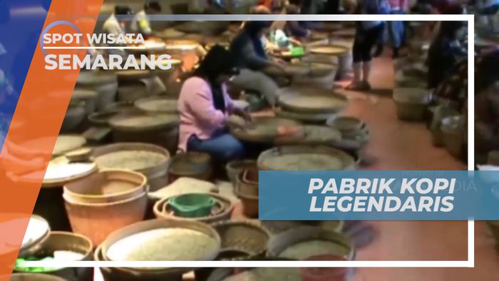 Berkunjung ke Pabrik Kopi Berusia Lebih Dari Satu Abad, Semarang