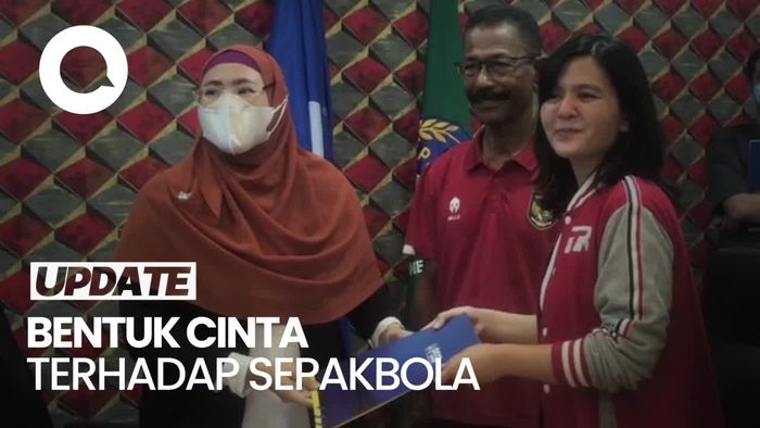 Ratu Tisha Daftarkan Diri Jadi Calon Waketum PSSI