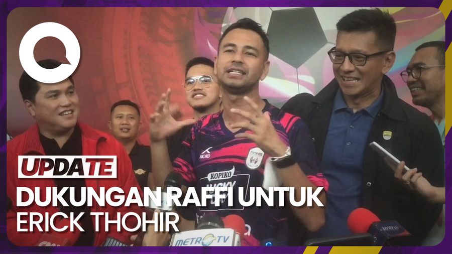Raffi Ahmad: Erick Thohir Punya Nyali Benahi Sepak Bola Indonesia