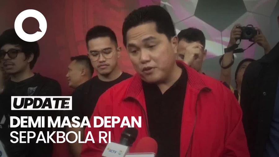 Daftar Caketum PSSI, Erick Thohir: Jangan Ada Tangan Kotor di Sepakbola