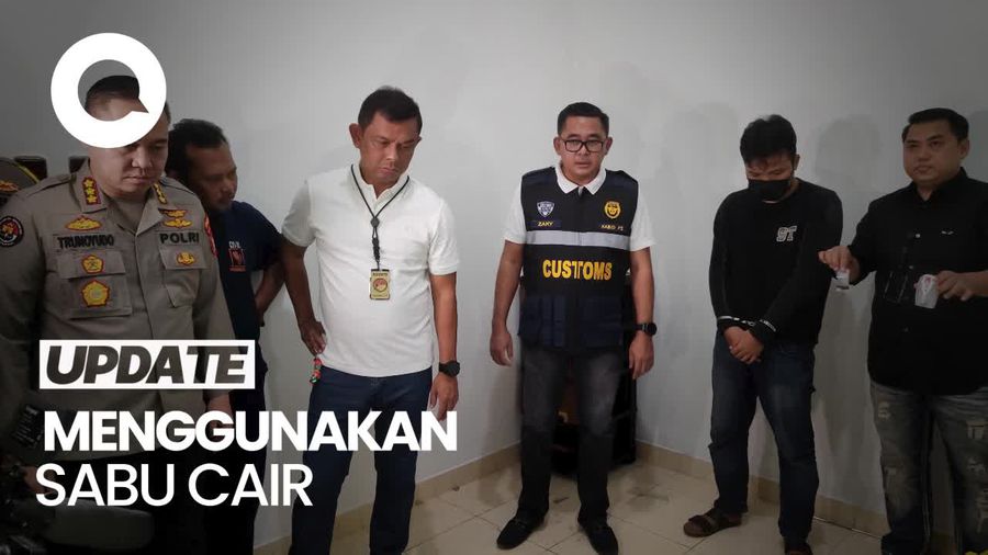 Detik-detik Polisi Geledah Pabrik Vape Mengandung Sabu di Jakbar