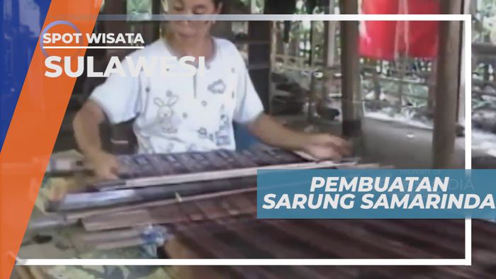 Pembuatan Sarung Samarinda, Kerajinan Tangan Khas Bira, Sulawesi Selatan