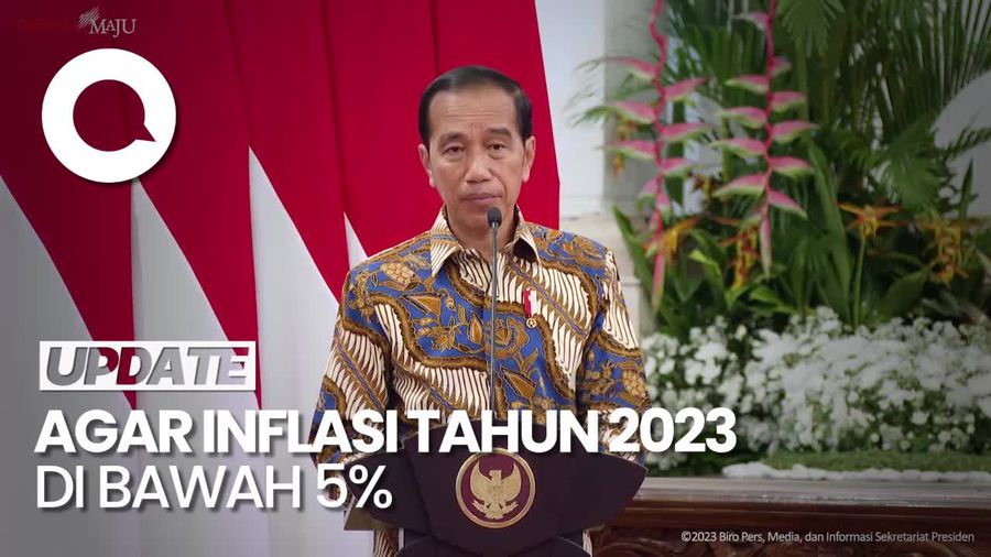 Jokowi Perintahkan Kementerian Keroyokan Atasi Inflasi