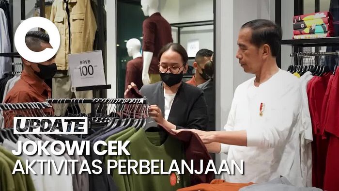 Momen Jokowi Malam-malam Sambangi Mal Grand Indonesia