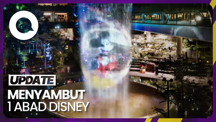 Sentuhan Keajaiban Disney Hiasi Bandara Changi Singapura