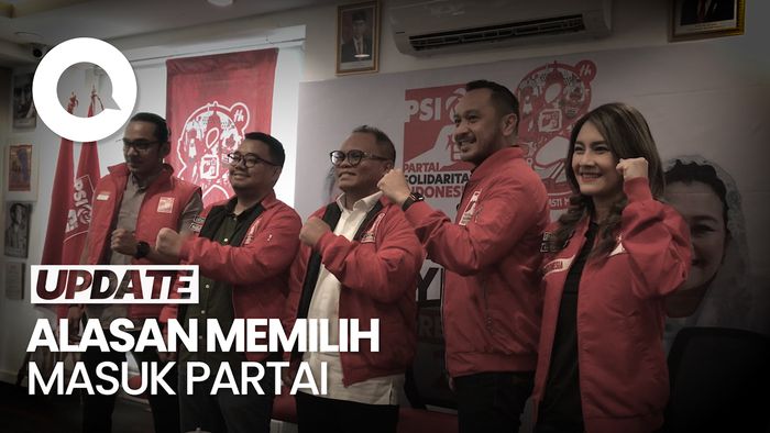 Badai Eks Kerispatih Resmi Jadi Kader PSI