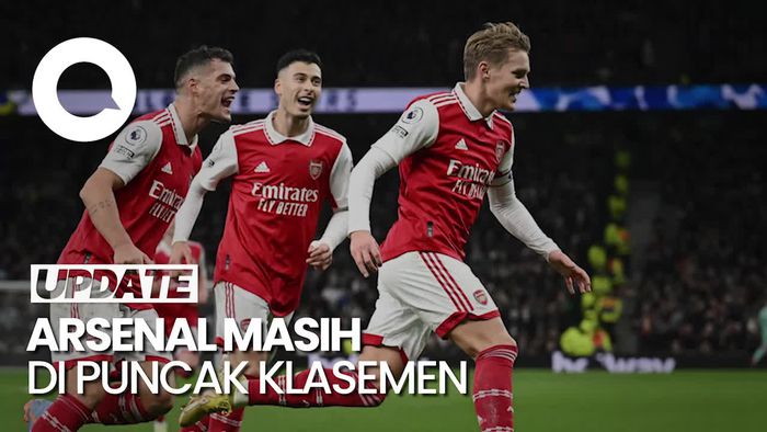 Arsenal Bungkam Tottenham 2-0