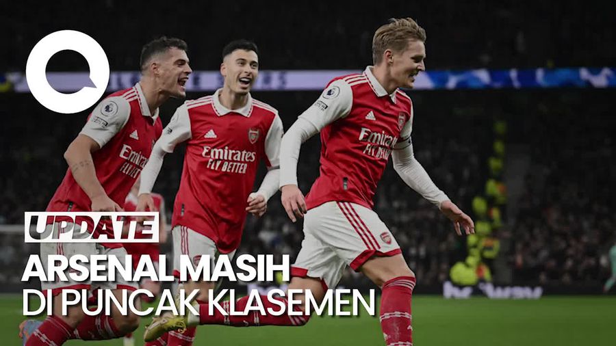 Arsenal Bungkam Tottenham 2-0