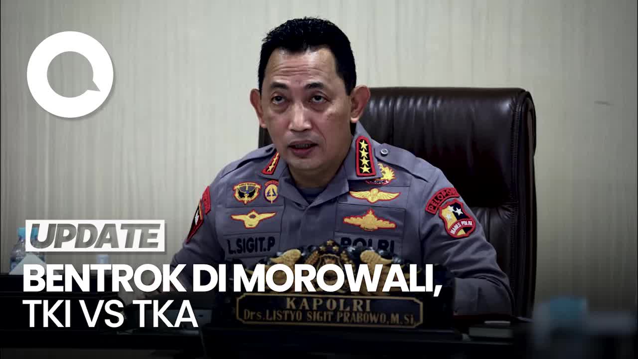 Penjelasan Kapolri Soal Ajakan Mogok Kerja Pemicu Bentrok Di PT GNI