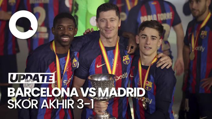 Barcelona Juara Piala Super Spanyol!
