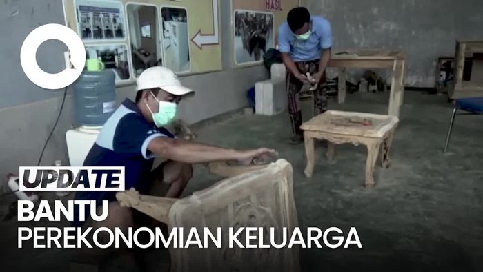 Top! Warga Binaan Lapas di Parepare Produksi Mebel, Banjir Pesanan