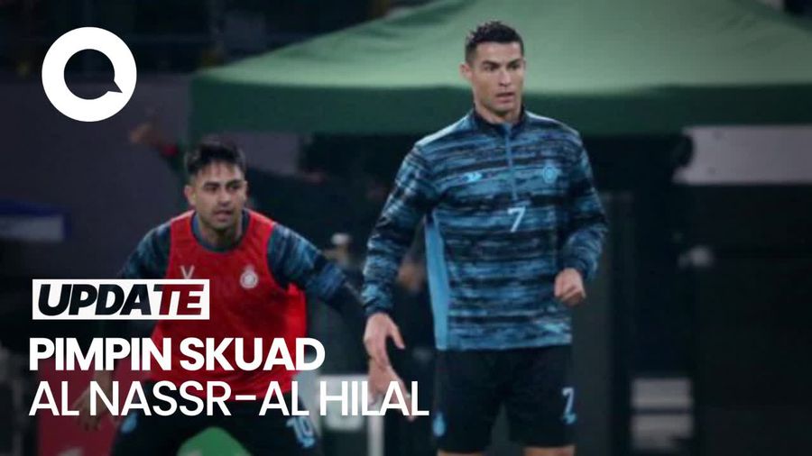 Ronaldo Bakal Jadi Kapten Saat Lawan Messi di Arab Saudi