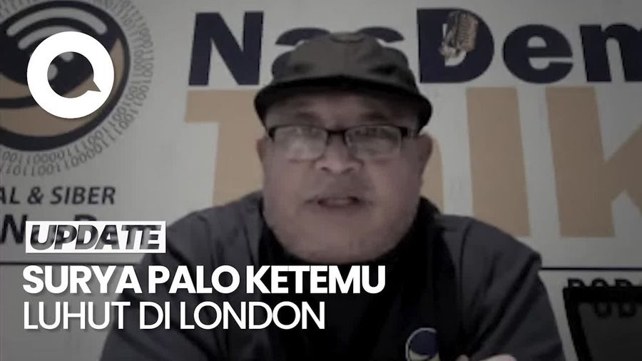 Surya Paloh Kumpulkan Semua Legislator Usai Bertemu Luhut di London