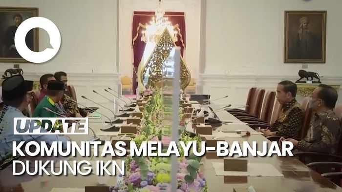 Masyarakat Melayu-Banjar Berikan Dukungan Pembangunan IKN ke Jokowi