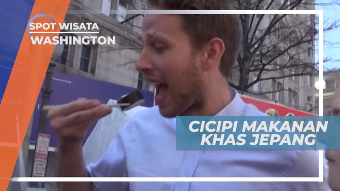 Berburu Sushi, Kuliner Andalan Khas Jepang di Sakura Matsuri Festival, Washington
