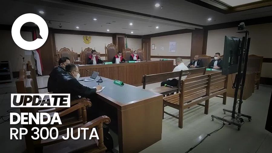 Eks Dirjen Hortikultura Hasanuddin Ibrahim Divonis 5,5 Tahun Bui