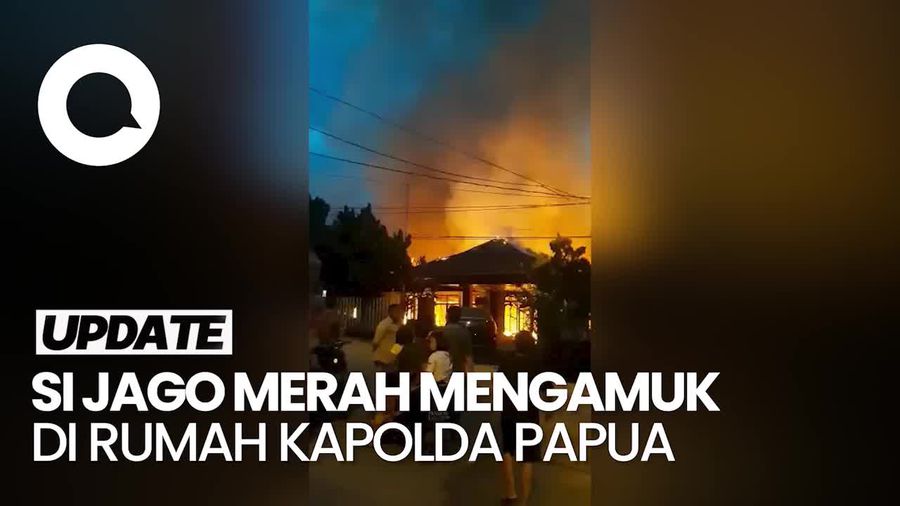Sederet Fakta Terkini Kebakaran di Rumah Dinas Kapolda Papua