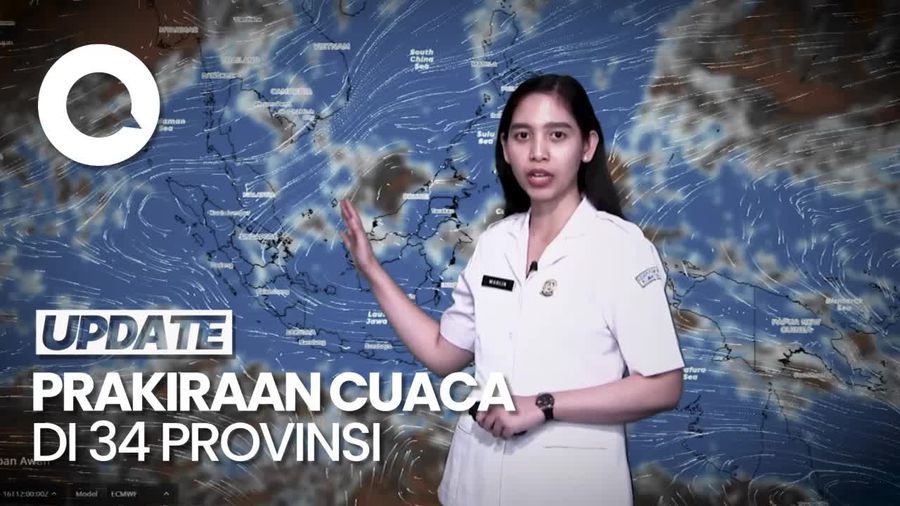 BMKG Beberkan Fenomena Atmosfer Pengaruhi Cuaca Hari Ini
