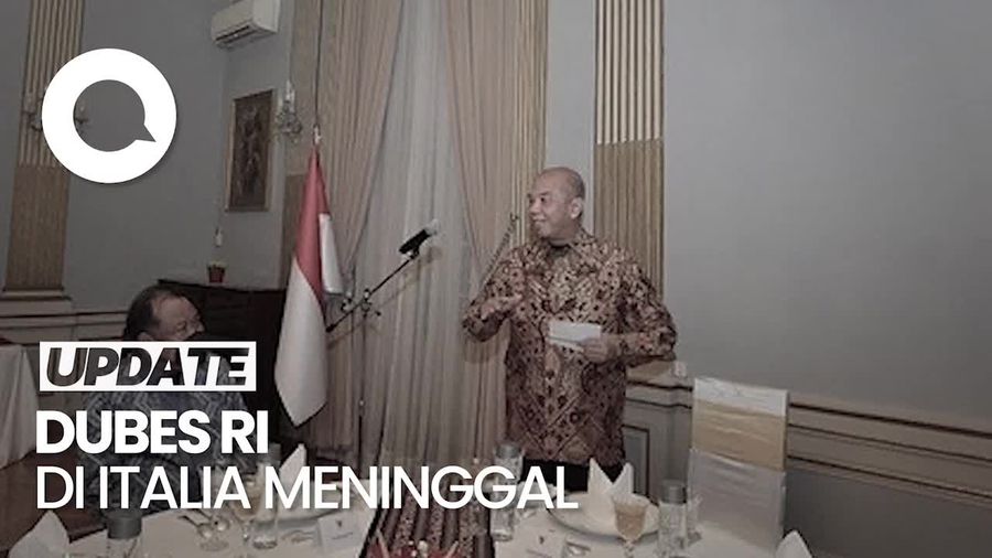 Dubes RI di Italia M Prakosa Meninggal Dunia