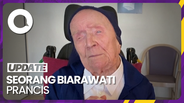 Suster Andre, Orang Tertua di Dunia Meninggal pada Usia 118 Tahun