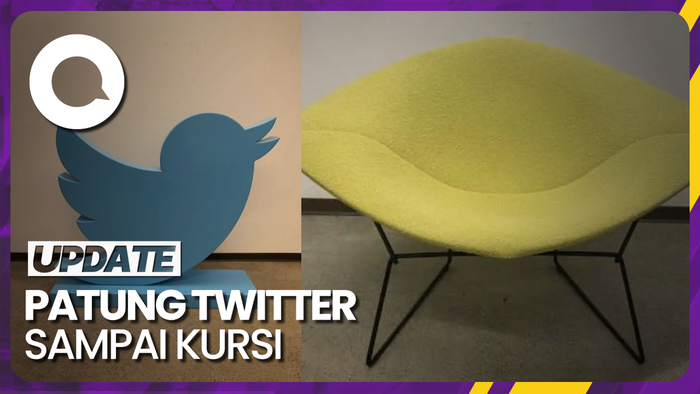 Twitter Lelang Barang-barang dari Kantor Pusatnya