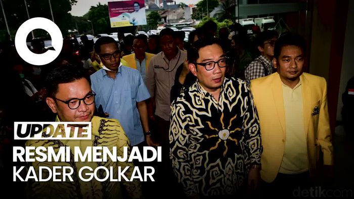 Sederet Pertimbangan Ridwan Kamil Pilih Partai Golkar untuk Berlabuh