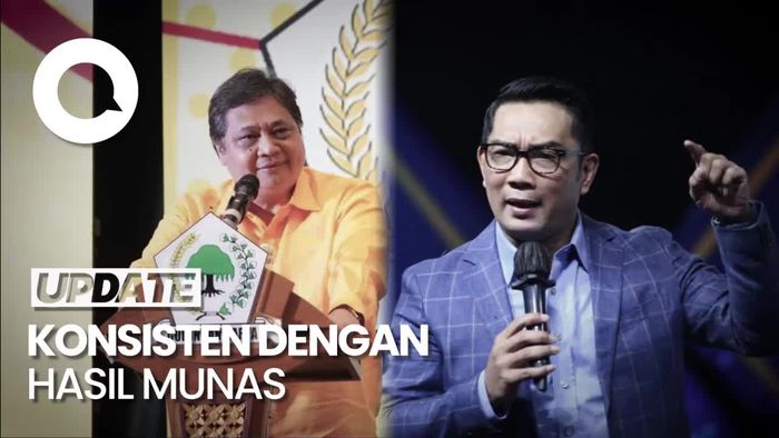Golkar Tetap Capreskan Airlangga Meski Ada Sosok RK
