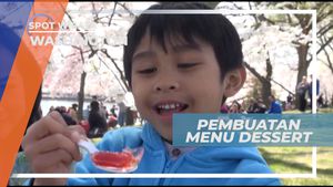 Serunya Membuat Menu Dessert di Taman Sakura Kota Washington
