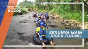 Serunya Arungi Jeram Sungai Cigaok Dengan River Tubing, Bogor