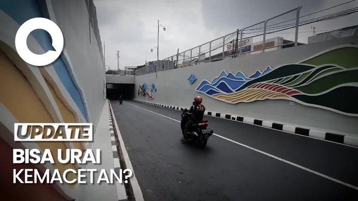 Menjajal Underpass Depok yang Katanya Bisa Urai Kemacetan