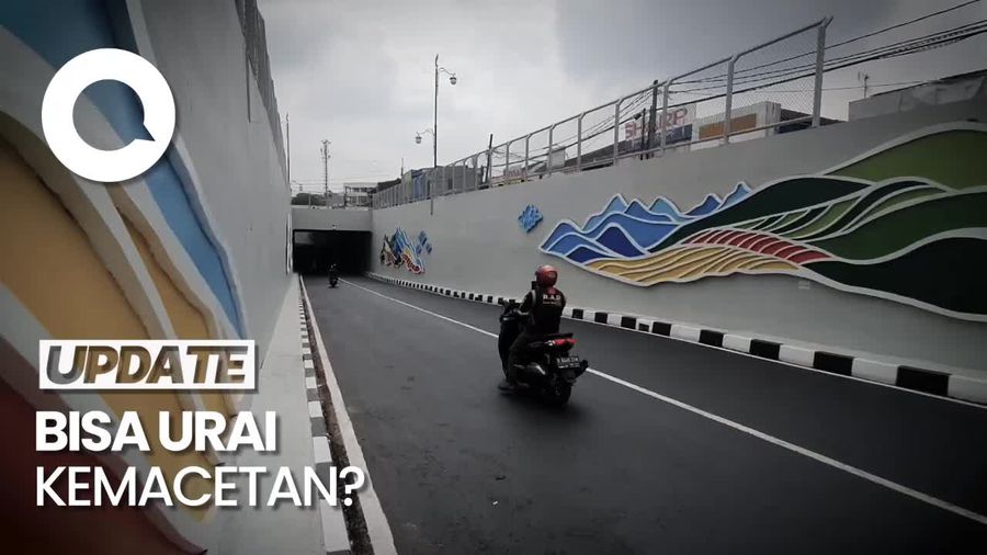 Menjajal Underpass Depok yang Katanya Bisa Urai Kemacetan