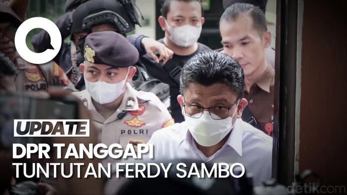 Sambo Dituntut Seumur Hidup, Komisi III DPR: Tidak Boleh Intervensi Pengadilan