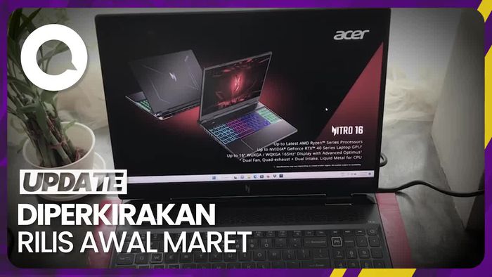 Acer Siap Rilis Laptop Gaming Terbaru dengan Spesifikasi Gahar