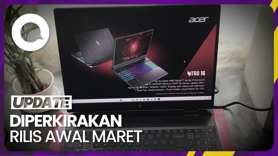 Acer Siap Rilis Laptop Gaming Terbaru dengan Spesifikasi Gahar