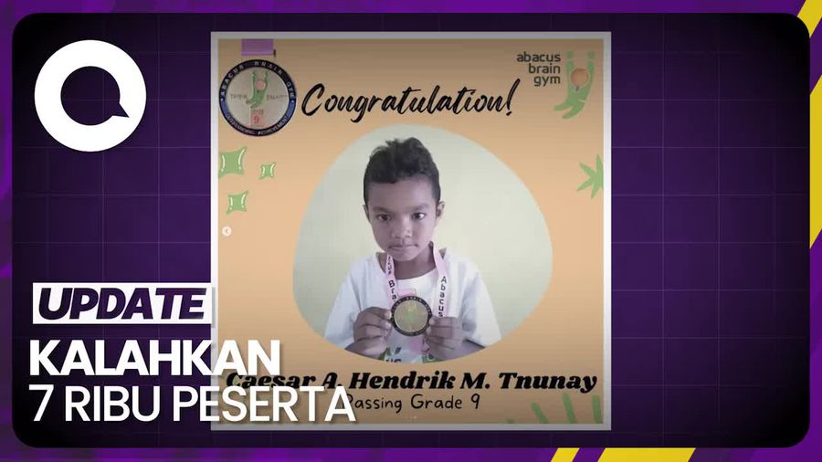 Ini Nono, Siswa SD NTT yang Menang Lomba Matematika Tingkat Dunia