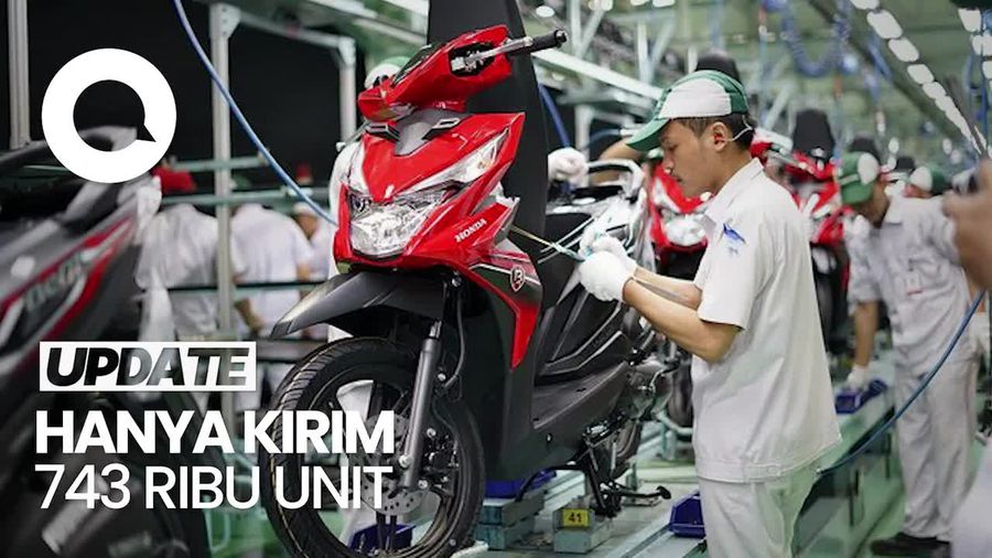 Penjualan Motor di RI Melonjak, Tak Diikuti Ekspor