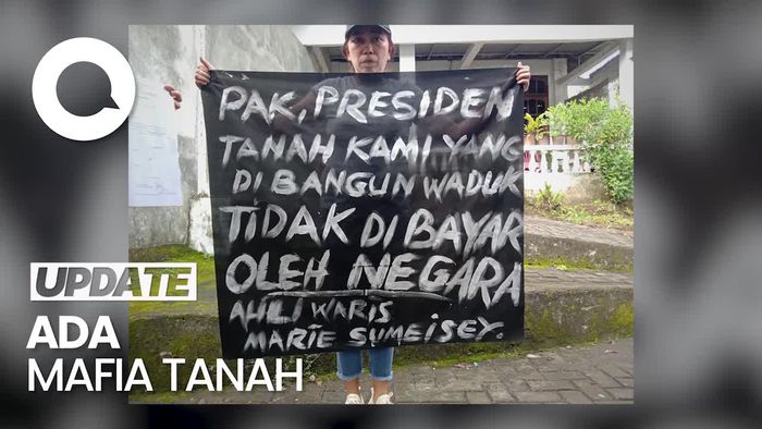 Dear Jokowi, Ada Warga Belum Terima Ganti Rugi Lahan Bendungan Kuwil