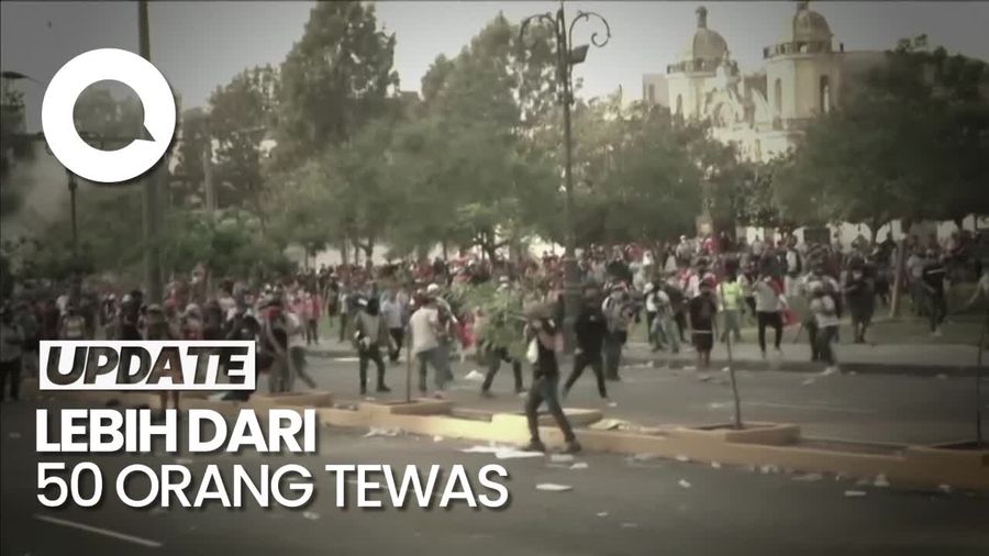 Lima Memanas! Aksi Menuntut Presiden Peru Mundur Terus Berlanjut