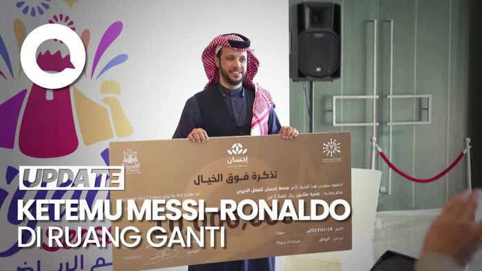 Pengusaha Arab Rela Bayar Rp 40 M Demi Ketemu Messi-Ronaldo 