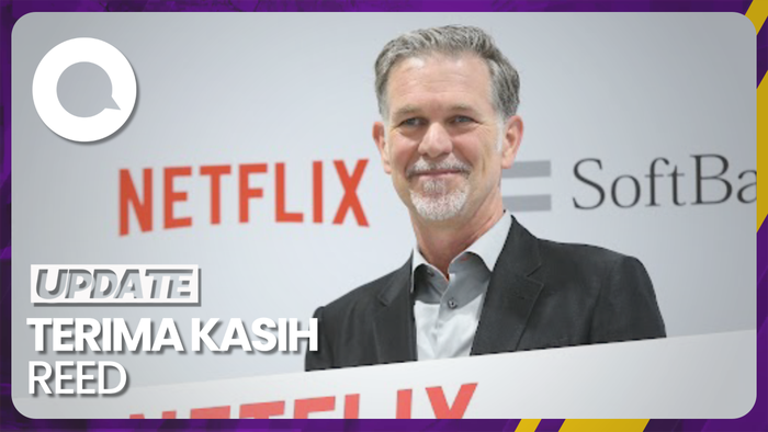 CEO Netflix Reed Hastings Mengundurkan Diri!