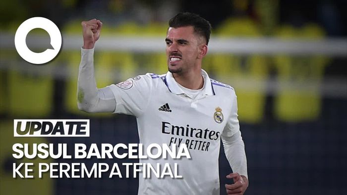 Dramatis! Real Madrid Comeback Lawan Villarreal 3-2