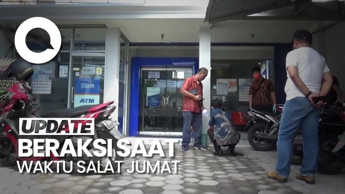 Aksi Perampokan Bank dengan Sajam di Lumajang Terekam CCTV!