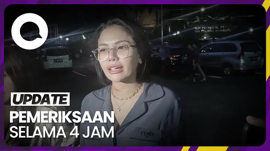 Selesai Diperiksa Terkait Kasus Lia Rungkat, Nikita Mirzani Akui Mata Sepet