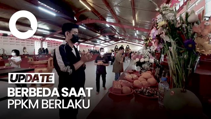 Senangnya Jemaat Vihara Dharma Bhakti, Perayaan Imlek Tahun Ini Leluasa