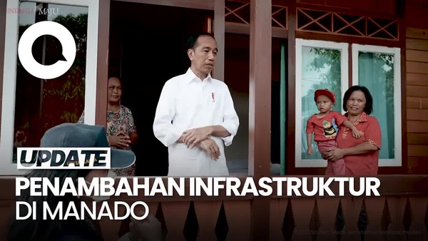 Momen Jokowi Tinjau Homestay di Bunaken-Pantai Malalayang