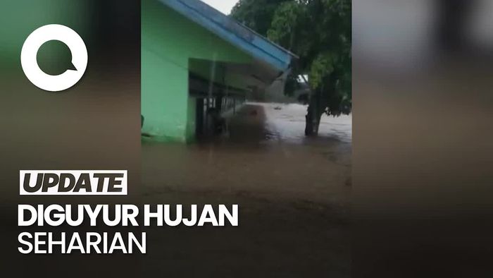 Banjir Setinggi 1 Meter Rendam Rumah hingga Sekolah di Pinrang