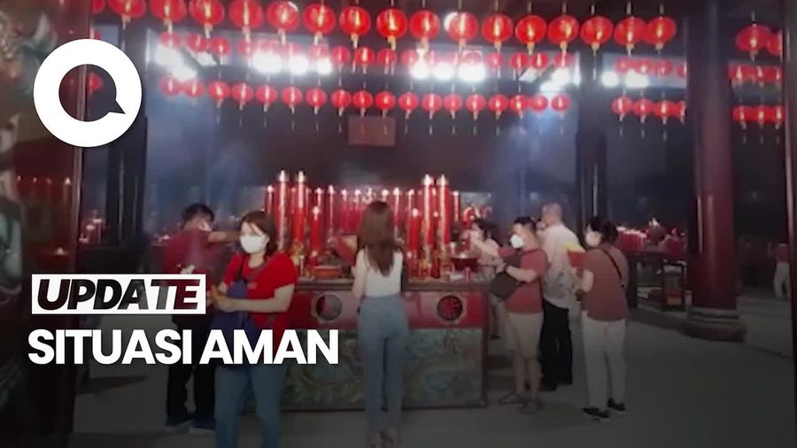 Kapolda Metro Jaya Cek Pengamanan Imlek di Vihara Jakarta Utara