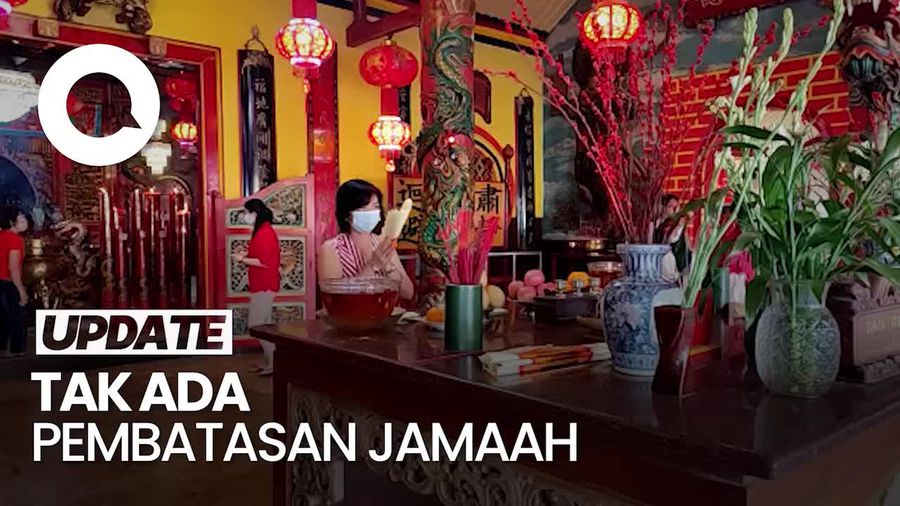 Perayaan Imlek di Klenteng Eng An Kiong Kota Malang